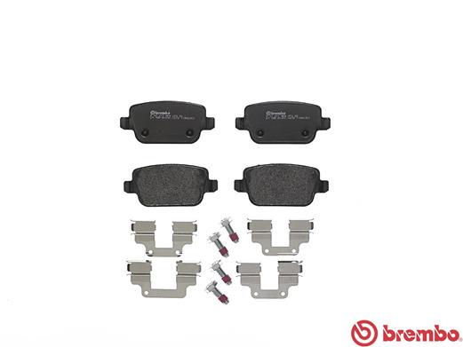 A.B.S. P 44 017 BREMBO Bremsbelagsatz, Scheibenbremse